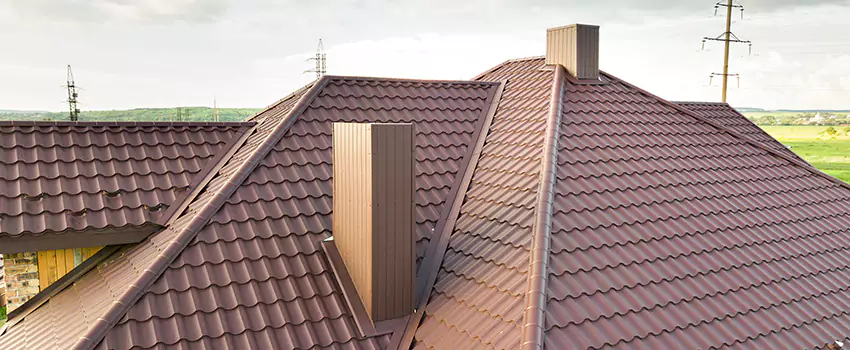 Residential Chimney Flashing Restoration in Carteret, NJ