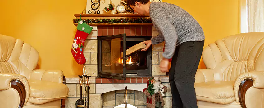 Gas to Wood-Burning Fireplace Conversion Services in Carteret, New Jersey