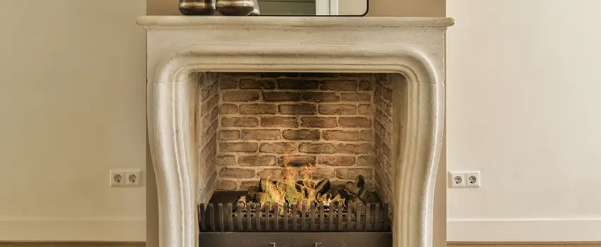 Vintage-style Fireplace Redesign in Carteret, New Jersey