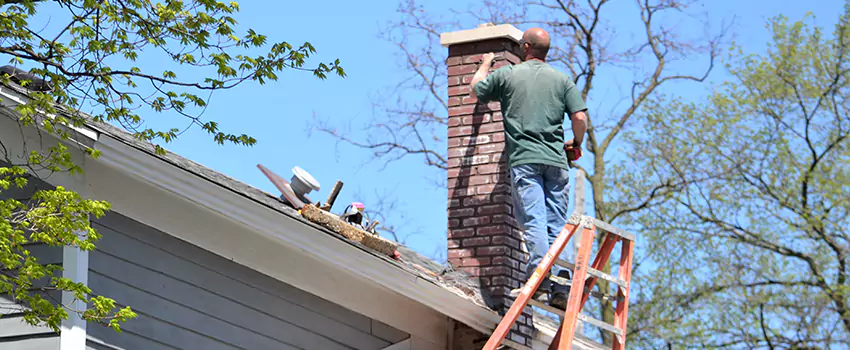 Vinyl and PVC Chimney Flashing Installation in Carteret, NJ