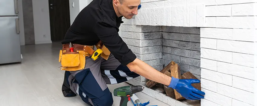 Fireplace Damaged Damper Frame Repair Services in Carteret, New Jersey