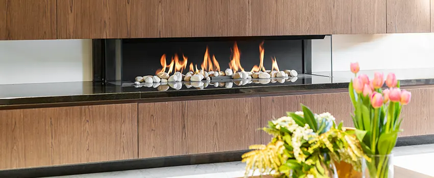 Double-height Fireplace Design Refurbishment in Carteret, New Jersey